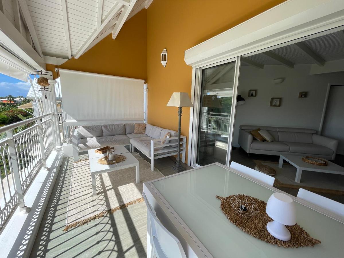 Pitaya - T3 Cosy En Duplex Avec Cuve Daire Saint-Francois  Dış mekan fotoğraf