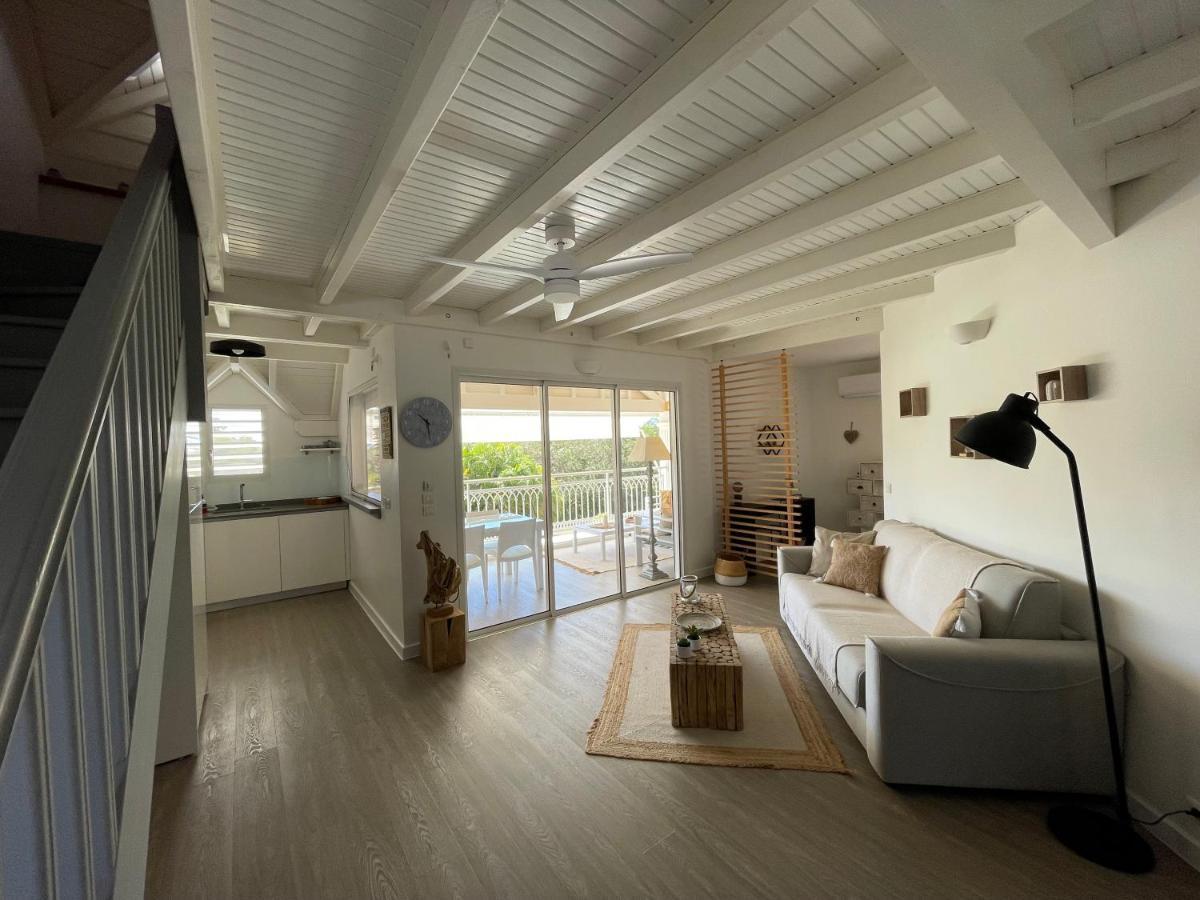 Pitaya - T3 Cosy En Duplex Avec Cuve Daire Saint-Francois  Dış mekan fotoğraf